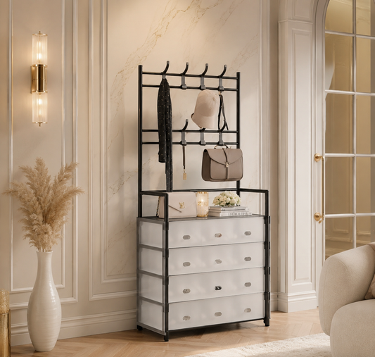 5 Tier Shoe & Hat Rack | Minimalist Home Organisation