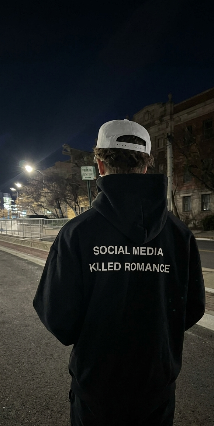 Social Media Killed Romance Hoodie 🥀