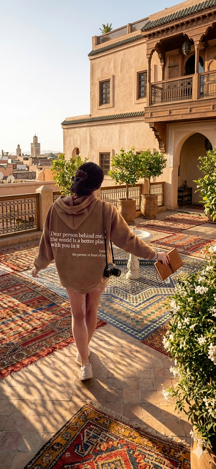 "The World Is Better With You In It" Comfort Hoodie