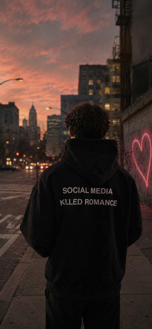 Social Media Killed Romance Hoodie 🥀